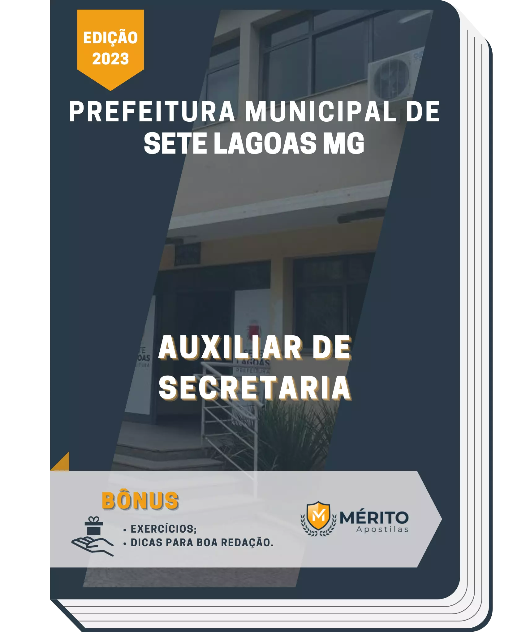 Apostila Auxiliar de Secretaria Prefeitura Municipal de Sete Lagoas MG