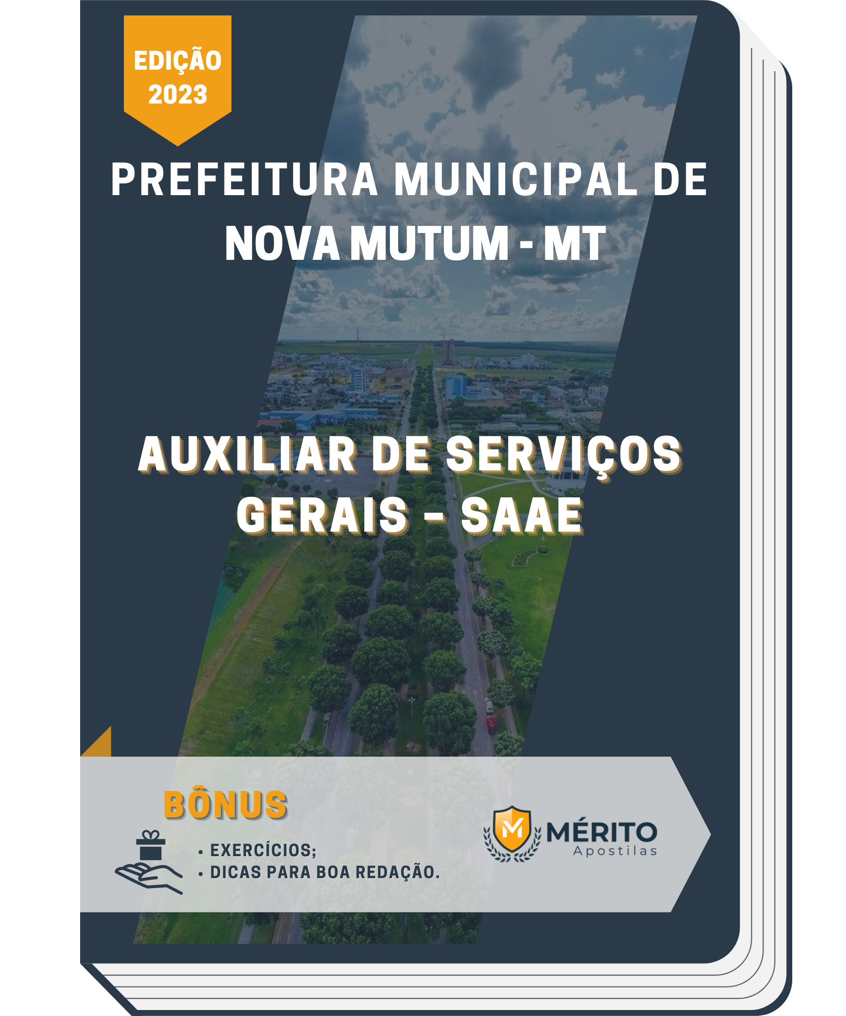 Apostila Auxiliar de Serviços Gerais SAAE Prefeitura Municipal de Nova Mutum MT