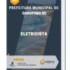 Apostila Eletricista Prefeitura Municipal de Garopaba SC
