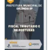 Apostila Fiscal Tributário e de Posturas Prefeitura Municipal de Orlândia SP