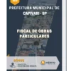 Apostila Fiscal De Obras Particulares Prefeitura de Capivari SP 2023