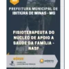 Apostila Fisioterapeuta do Núcleo de Apoio a Saúde da Família - NASF Prefeitura Municipal Ibitiúra de Minas MG