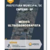 Apostila Médico Ultrassonografista Prefeitura de Capivari SP 2023