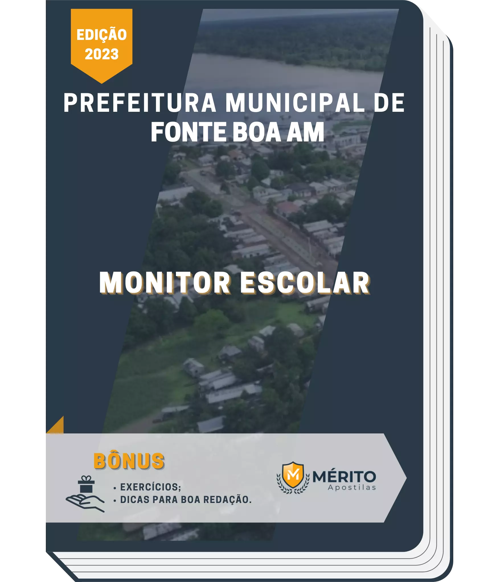 Apostila Monitor Escolar Prefeitura Municipal Fonte Boa AM