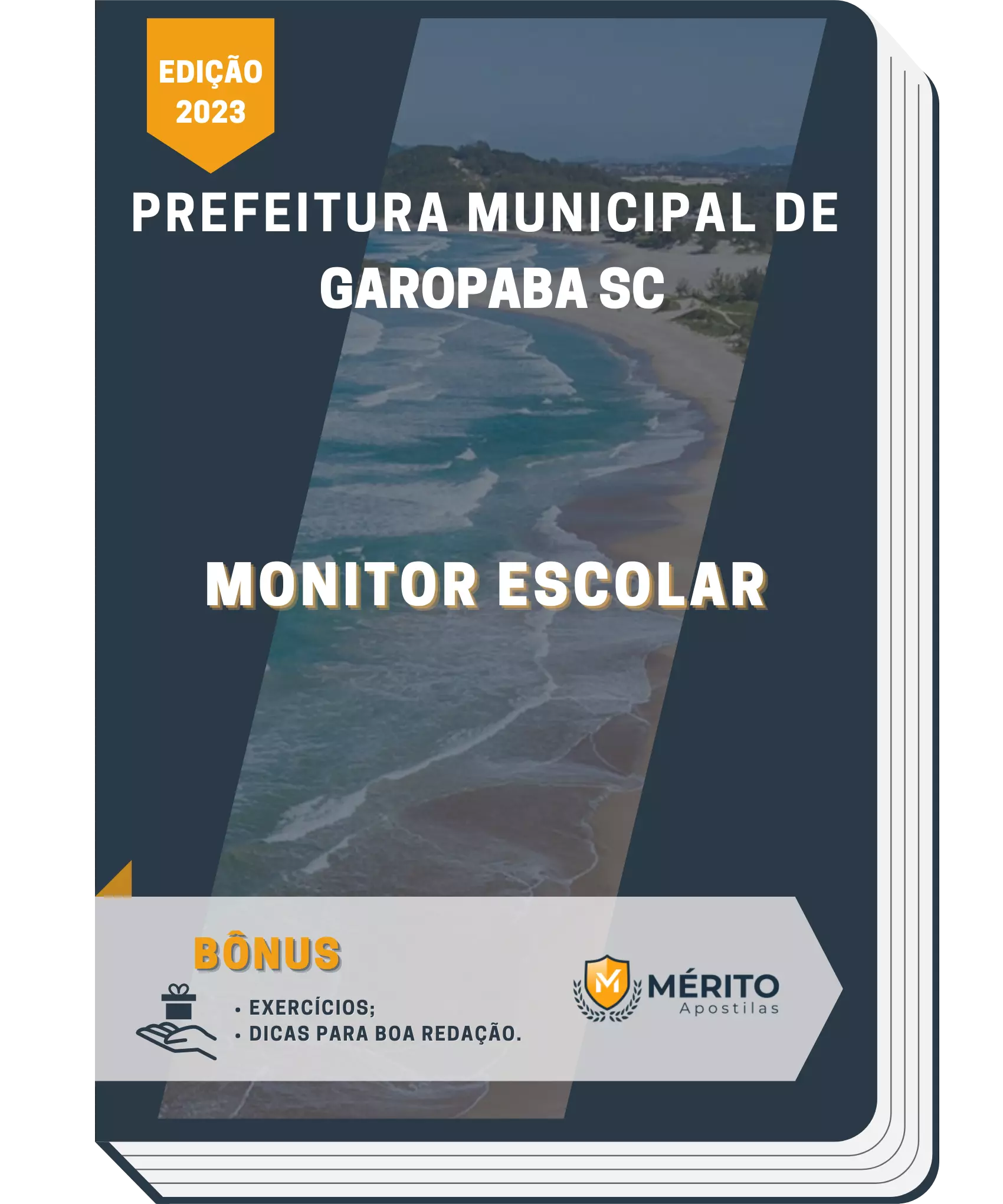 Apostila Monitor Escolar Prefeitura Municipal de Garopaba SC