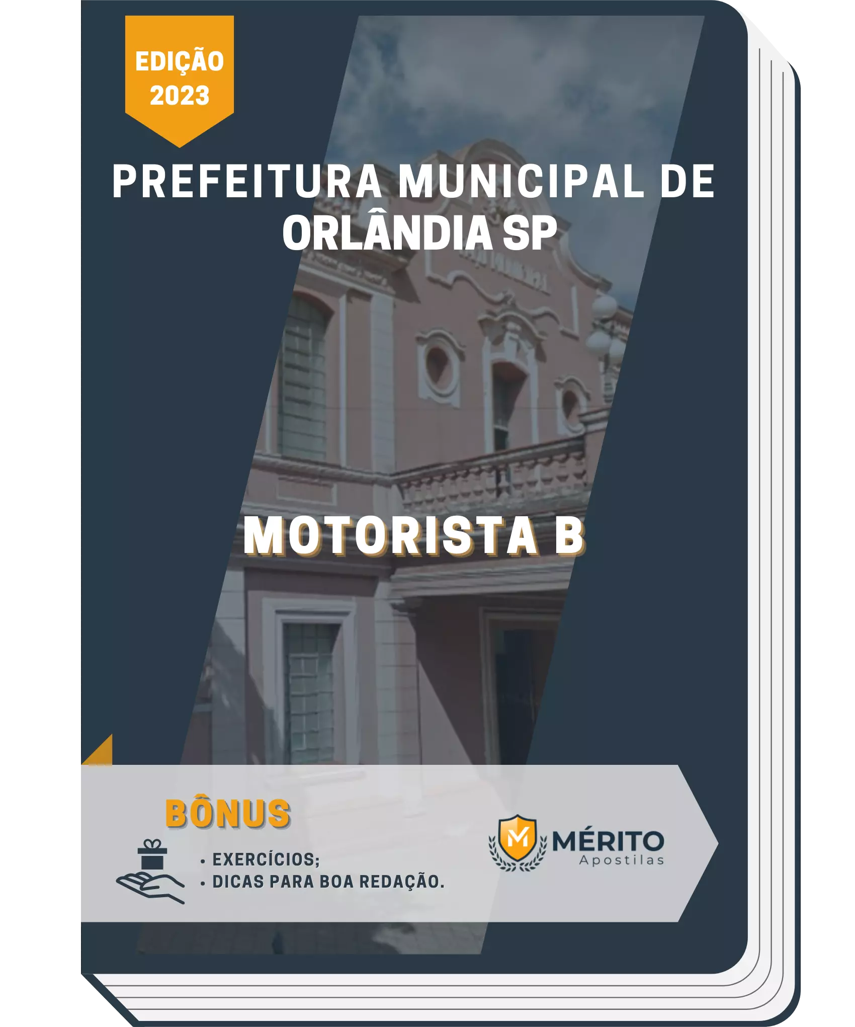 Apostila Motorista B Prefeitura Municipal de Orlândia SP