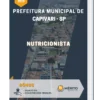Apostila Nutricionista Prefeitura de Capivari SP 2023