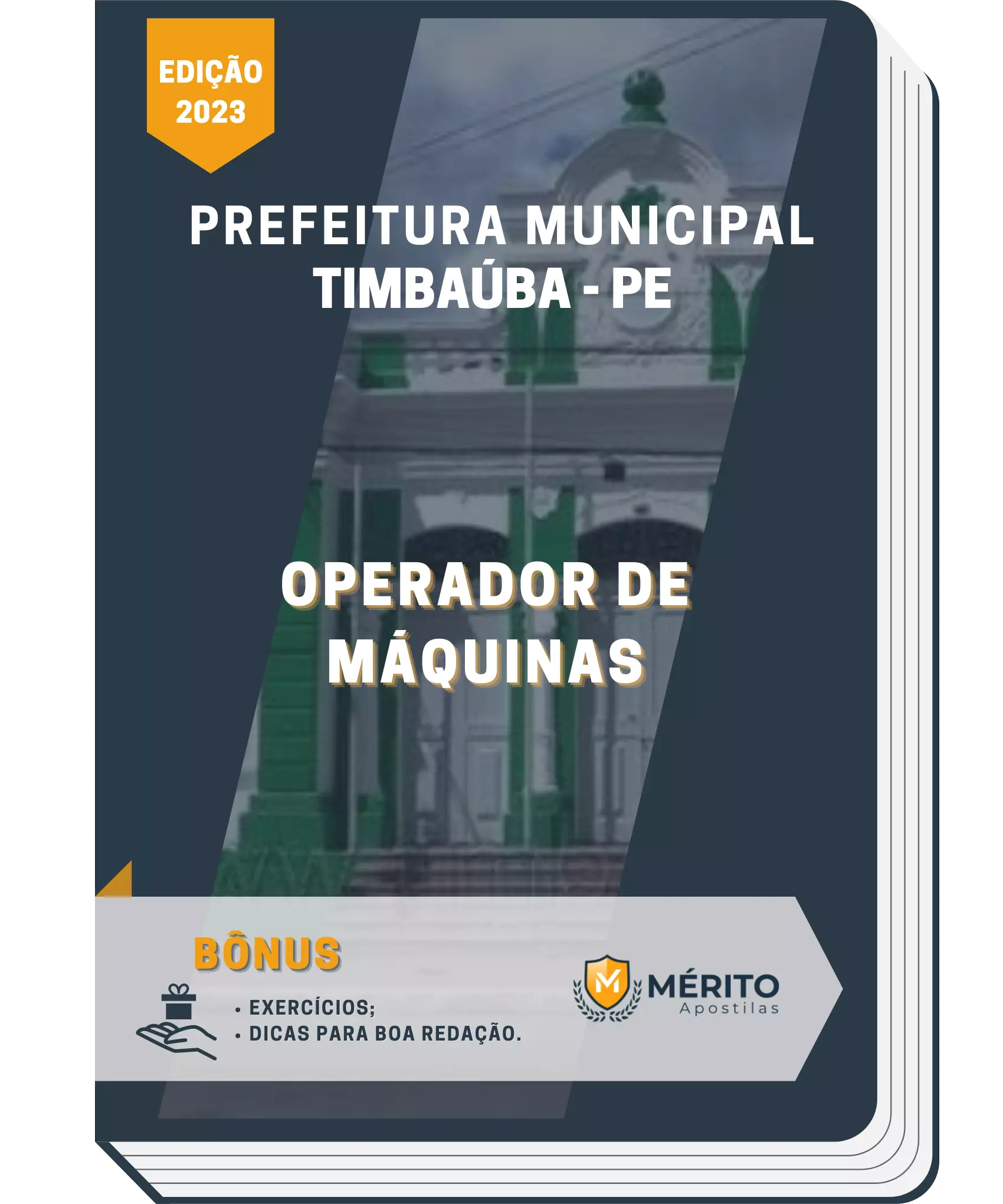 Apostila Operador De Máquinas Prefeitura Municipal Timbaúba PE