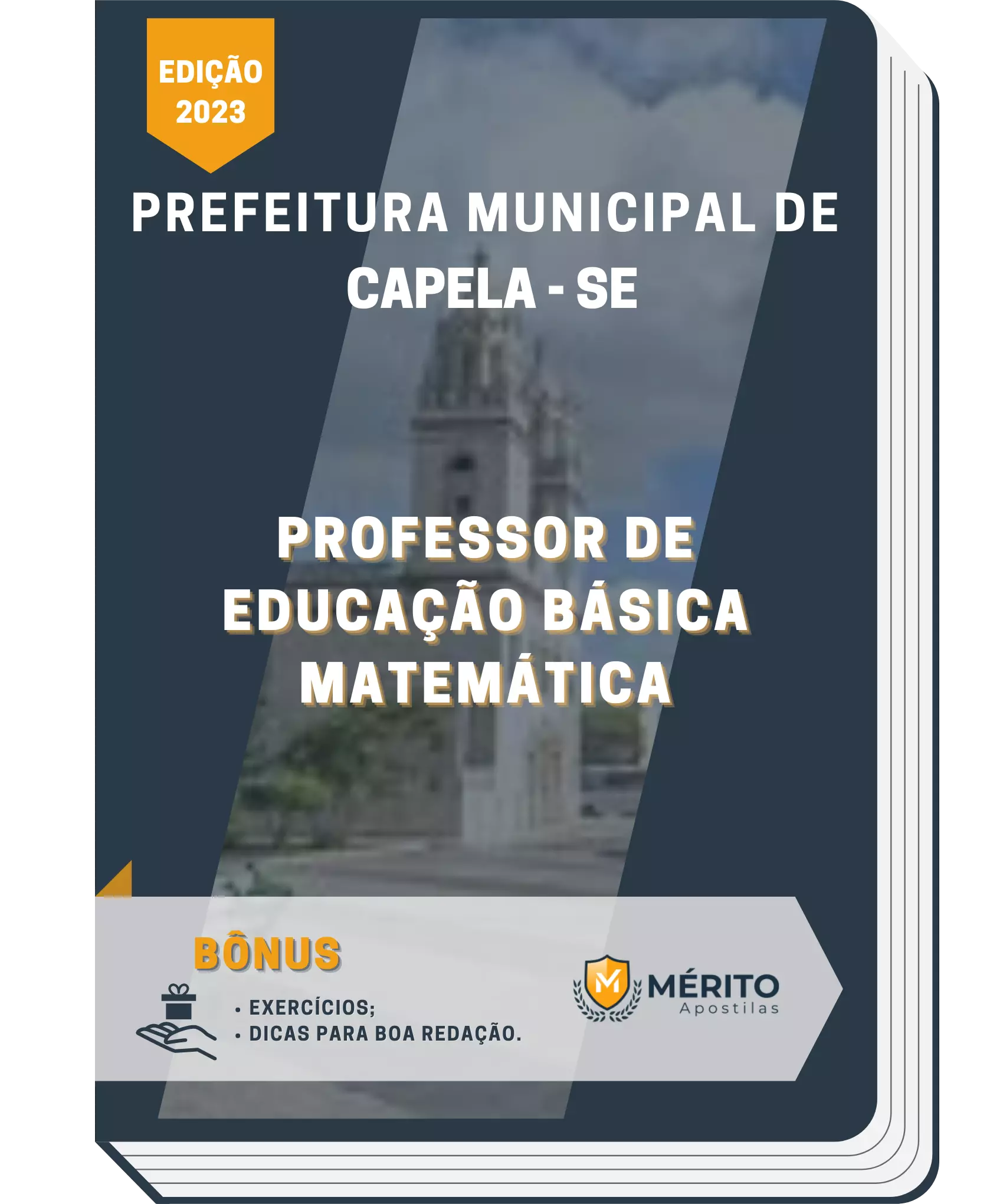 Apostila Professor De Educação Básica Matemática Prefeitura Municipal Capela SE 2023