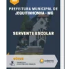 Apostila Servente Escolar Prefeitura Municipal Jequitinhonha MG