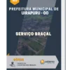 Apostila Serviço Braçal Prefeitura Municipal de Uirapuru GO
