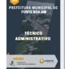Apostila Técnico Administrativo Prefeitura Municipal Fonte Boa AM