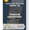Apostila Técnico Em Contabilidade Prefeitura Municipal Perdões MG