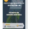 Apostila Técnico em Higiene Dentária Prefeitura Municipal de Nova Mutum MT
