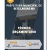 Apostila Técnico orçamentário Prefeitura Municipal de Sete Lagoas MG