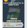 Apostila Agente Administrativo Prefeitura de Dueré TO 2023