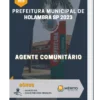 Apostila Agente Comunitário Prefeitura de Holambra SP 2023