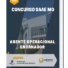 Apostila Agente Operacional- Encanador Concurso SAAE MG 2023