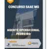 Apostila Agente Operacional Pedreiro Concurso SAAE MG 2023