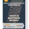 Apostila Agente de Manutenção Mecânica Prefeitura Turvelândia GO 2023
