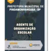Apostila Agente de Organização Escolar Prefeitura de Pindamonhangaba SP