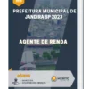 Apostila Agente de Renda Prefeitura de Jandira SP 2023