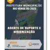 Apostila Agente de Suporte e Higienização Prefeitura Municipal de Rio Verde GO 2023