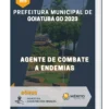 Apostila Agente de combate a endemias Prefeitura de Goiatuba GO 2023