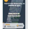 Apostila Analista de Contratação Prefeitura de Jandira SP 2023