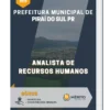 Apostila Analista de Recursos Humanos Prefeitura de Piraí do Sul PR