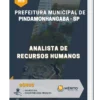 Apostila Analista de Recursos Humanos Prefeitura de Pindamonhangaba SP