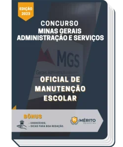 Apostila Oficial de Manutenção Escolar Concurso MGS MG 2023