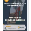Apostila Assessor de Recursos Humanos Prefeitura de Holambra SP 2023
