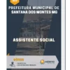 Apostila Assistente Social Prefeitura de Santana dos Montes MG