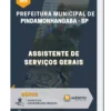 Apostila Assistente de Serviços Gerais de Prefeitura de Pindamonhangaba SP