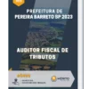 Apostila Auditor Fiscal de Tributos Prefeitura de Pereira Barreto SP 2023