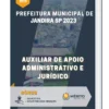 Apostila Auxiliar de Apoio Administrativo e Jurídico Prefeitura de Jandira SP 2023
