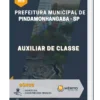 Apostila Auxiliar de Classe Prefeitura de Pindamonhangaba SP
