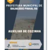 Apostila Auxiliar de Cozinha Prefeitura de Balneário Pinhal RS 2023