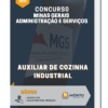 Apostila Auxiliar de Cozinha Industrial Concurso MGS MG 2023