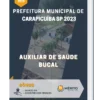 Apostila Auxiliar de Saúde Bucal Prefeitura de Carapicuíba SP 2023