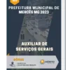 Apostila Auxiliar de Serviços Gerais de Prefeitura Mercês MG 2023
