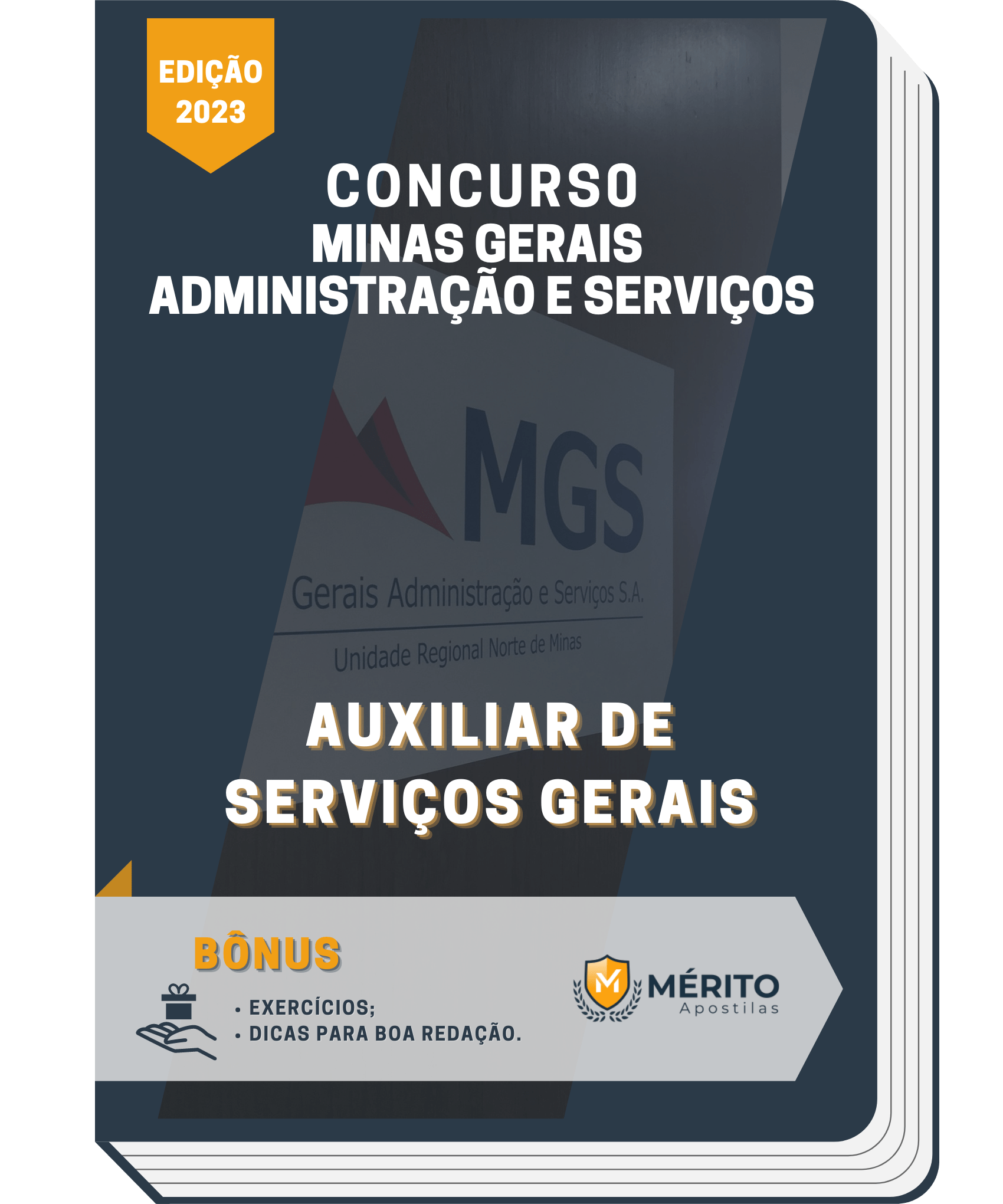 Apostila Auxiliar de Serviços Gerais Concurso MGS MG 2023