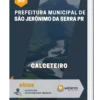 Apostila Calceteiro Pref de São Jerônimo da Serra PR