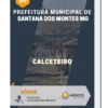 Apostila Calceteiro Prefeitura de Santana dos Montes MG