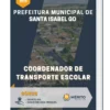 Apostila Coordenador De Transporte Escolar Prefeitura de Santa Isabel GO 2023