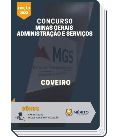 Apostila Coveiro Concurso MGS MG 2023