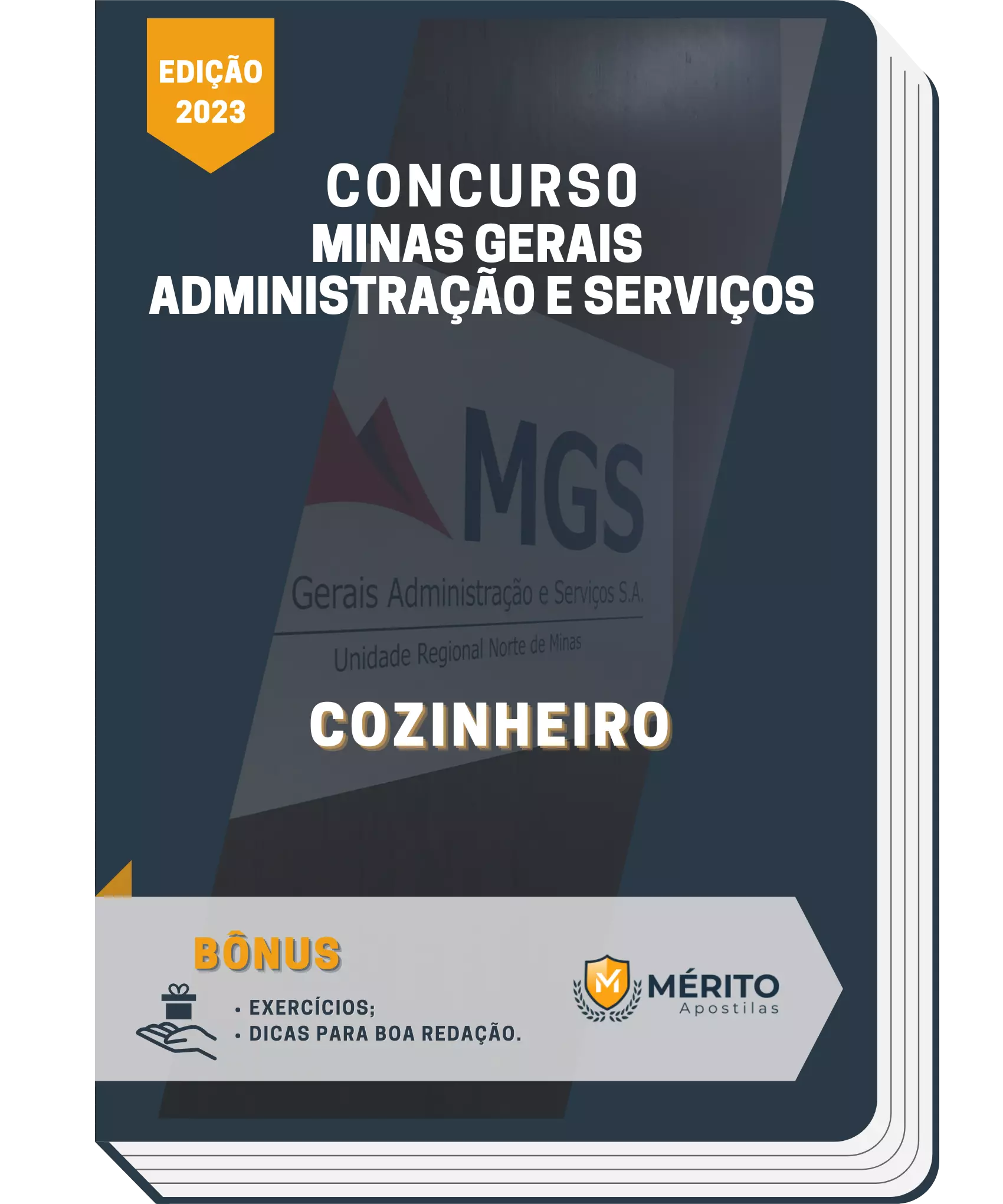 Apostila Cozinheiro Concurso MGS MG 2023