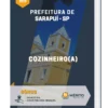 Apostila Cozinheiro(a) Prefeitura de Sarapuí SP 2023