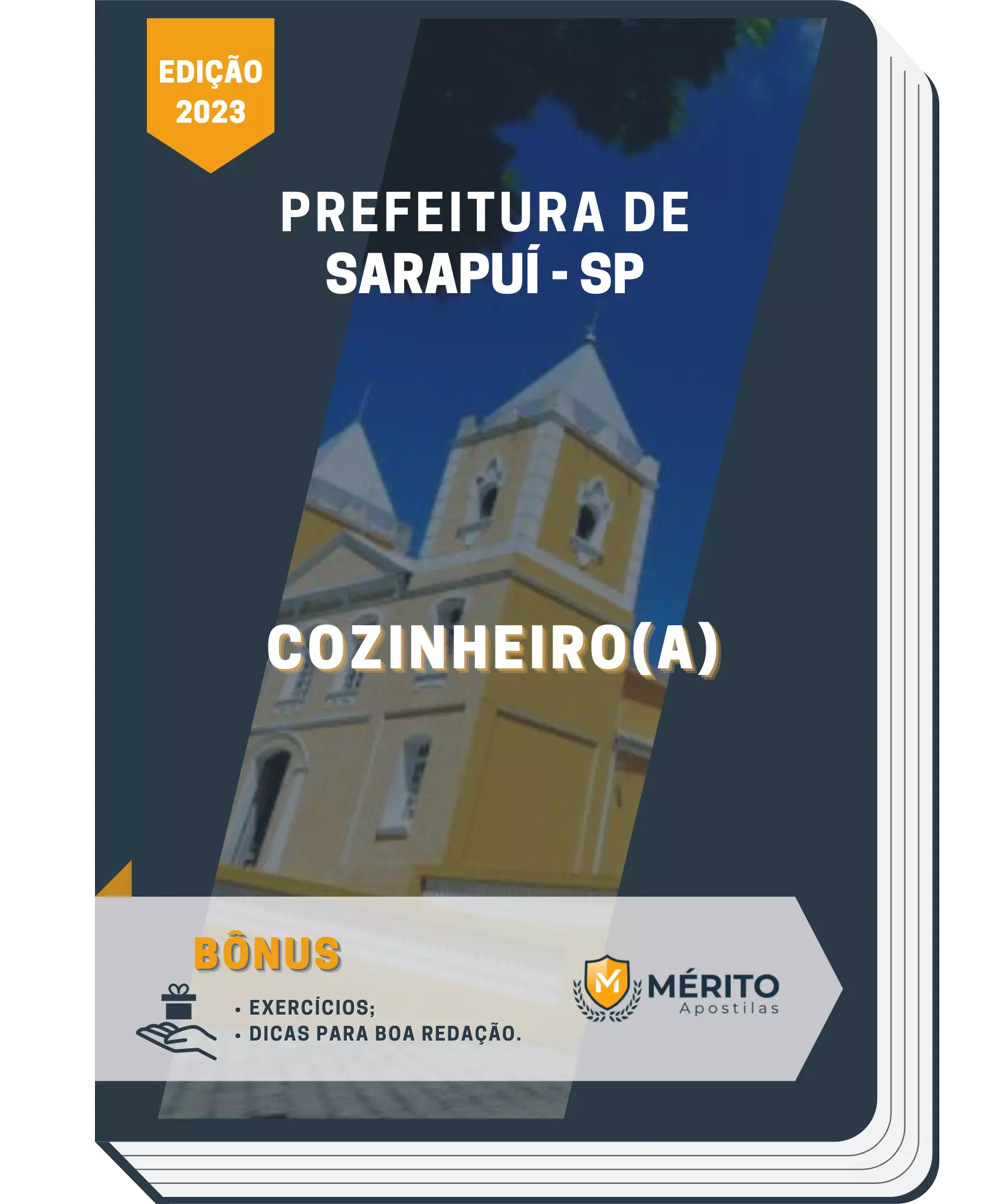 Apostila Cozinheiro(a) Prefeitura de Sarapuí SP 2023